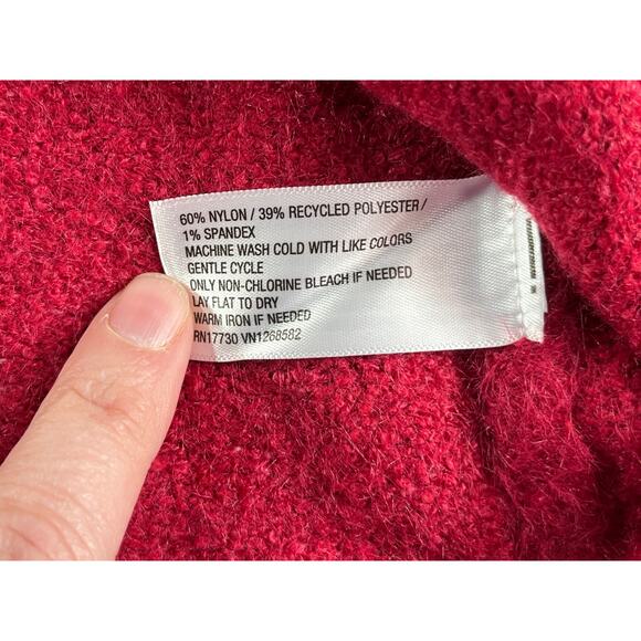 Ava & Viv Sweater Womens 2X Red V-Neck Long Sleeve Stretch Plus Size Target NWT - Picture 7 of 9